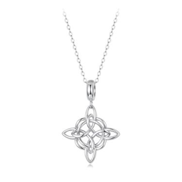 Imagem de GemKing SCN527 Colar de borboleta estrelada, Prata esterlina, Sem Pedra Preciosa