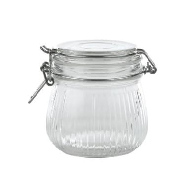 Imagem de HUB.ME - Pote Hermético de Vidro com Capacidade de 5 Litros, Cromus.