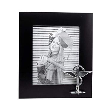 Imagem de Porta Retrato Farmácia Lembrança Formatura Decoração Sarquis Samara Preto