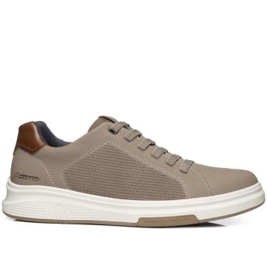Imagem de Tênis Casual Pegada Masculino em Couro Areia 112301-02-Masculino
