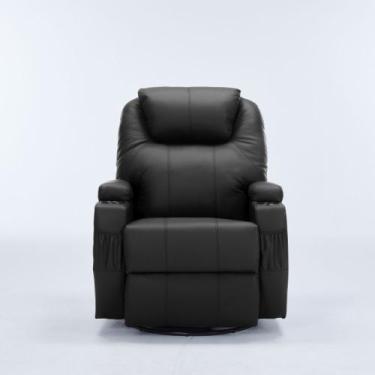 Imagem de Poltrona do Papai Reclinável Manual Vector Base Giratória Massagem Aqu