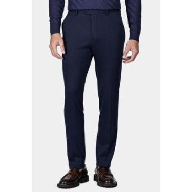 Imagem de Calça Aramis Alfaiataria Super Slim Flame Marinho-Masculino