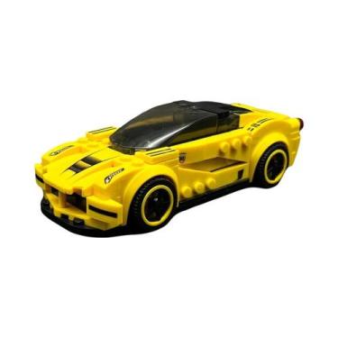 Imagem de Conjunto De Blocos De Montar De Carro De Corrida Para Crianças, Brinqu