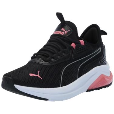 Imagem de PUMA Tênis feminino amplificador, Preto-maracujá-branco, 38