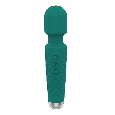 Imagem de Varinha Mágica Vibrador Clitoriano 20 Modos Recarregável USB Silicone Aveludado - Prazer Intenso e Discrição
