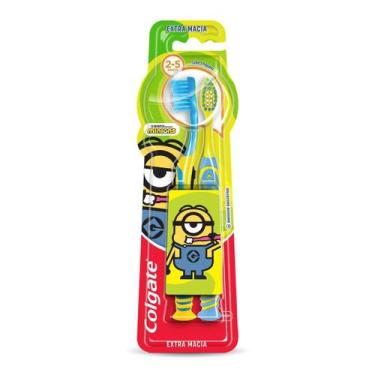 Imagem de Escova Dental Colgate Minions 2 - 5 anos 2 Unidades