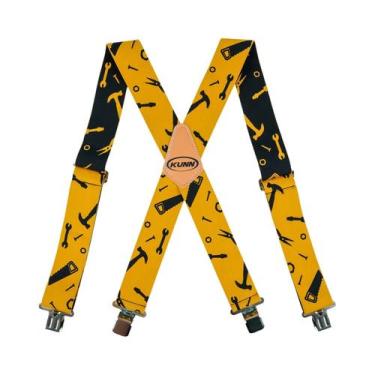 Imagem de Suspensórios Masculinos Elásticos Com Fita Métrica E Clipe Reforçado K