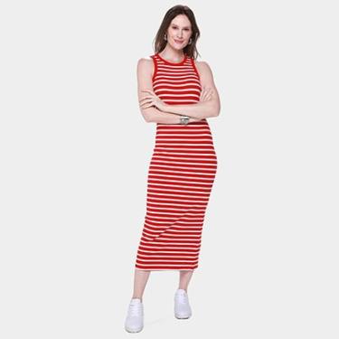 Imagem de Vestido Tommy Hilfiger Midi Slim Ribana-Feminino