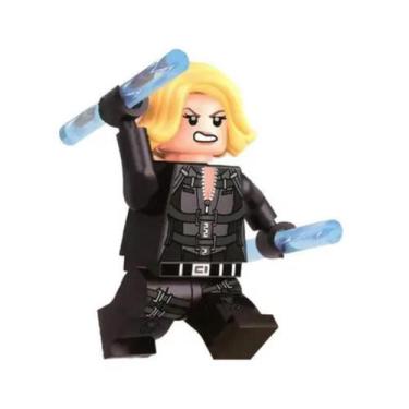Imagem de Mini Action Figure Viúva Negra - Avengers, Bloco Compatível - Genérico