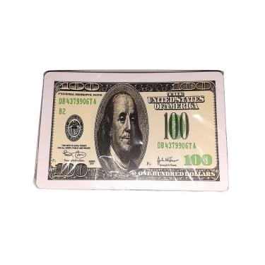 Imagem de Baralho de Plástico Duplo 108 Cartas com Estojo Dólar