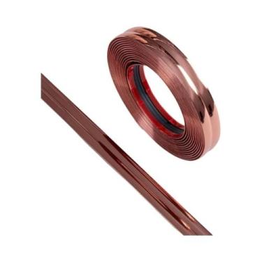 Imagem de Fita Decorativa Adesiva De PVC 2cmx3m Para Acabamento De Bordas De Azu