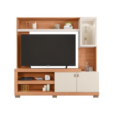 Imagem de Estante TV 55 Pol 190cm Sala de Estar Liri C01 - D'Rossi