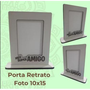 Imagem de Porta Retrato - Mimos.e.Artigos.em.mdf, AMIGO