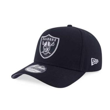 Imagem de Boné New Era 9FORTY A-Frame Las Vegas Raiders Street Culture Black Snapback Preto UNI-Masculino
