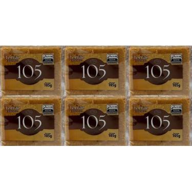 Imagem de Kit com 6 Paçoca Torrão de Amendoim Com 105g - Doces Ideal