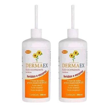 Imagem de Dermaex Óleo Cicatrizante Curativo 200ml c/ 2 un - Nutriex Profissiona