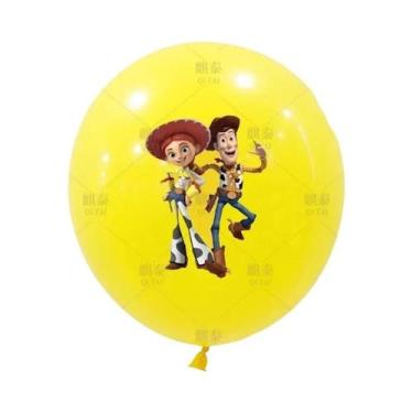 Imagem de Balões Toy Story 10pcs 12" Woody Buzz Lightyear, Suprimentos Para Fest