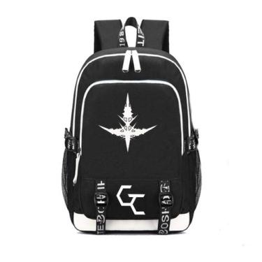 Imagem de Mochila Guiltys Crowns Mochila escolar de anime para escola 30x15x44cm