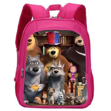 Imagem de Mochila Mashas Playings Dressups Anime School Bag Kids - Yiweisai