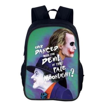 Imagem de Mochila escolar Jokerss Anime para crianças de nylon 350g - yiweisai