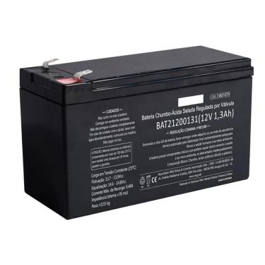Imagem de Bateria WEG Selada VRLA com 1,3Ah e Tensão Nominal de 12V - 13801079-Unissex