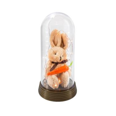 Imagem de Luminária Coelhinho De Páscoa Na Redoma Coelho De Pelúcia