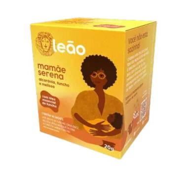 Imagem de Chá Leão Mamãe Serena Alcarávia, Funcho e Melissa com 10 Sachês - Leao