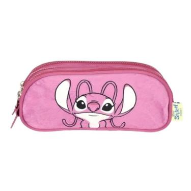 Imagem de ESTOJO ZÍPER TRIPLO STITCH LUXCEL INFANTIL FEMININO ET50064SC-Feminino