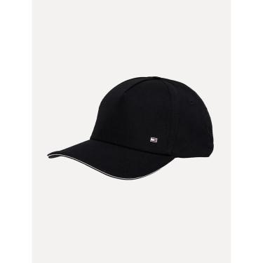 Imagem de Boné Tommy Hilfiger Corporate Cotton 6 Panel Preto-Masculino
