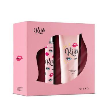 Imagem de Estojo Ciclo Deo Colonia Hidratante Body Splash, KISS DEO COLONIA 30ML