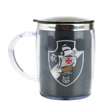 Imagem de Caneca Térmica Tampa Vasco Da Gama Preto 450ml-Unissex