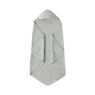 Imagem de Toalhas De Bebê Com Capuz Ultra Macias Em Muslin 100% Algodão Toalhas 