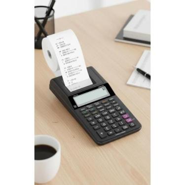 Imagem de Calculadora de Mesa 12 Dígitos com Impressora Bivolt Preta - Congratul