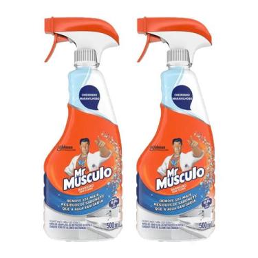 Imagem de Limpa Box Mr Músculo Kit 2 Sem Cloro Tira Limo