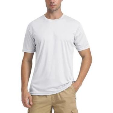Imagem de Camiseta Dry Masculina Proteção UV Manga Curta-Masculino