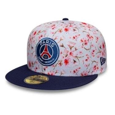 Imagem de CHERRY NEW ERA BLOSSOM 59FIFTY PSG LNV-Masculino