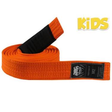 Imagem de Faixa de jiu jitsu venum "bjj belt" infantil- laranja, M1
