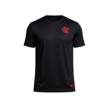 Imagem de CAMISETA FLAMENGO POLIAMIDA COM LOGO GEL VERMELHO MASCULINO-Masculino
