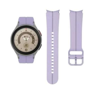 Imagem de Pulseira De Silicone De 40mm 44mm Para Samsung Galaxy Watch 7 6 5 4, P