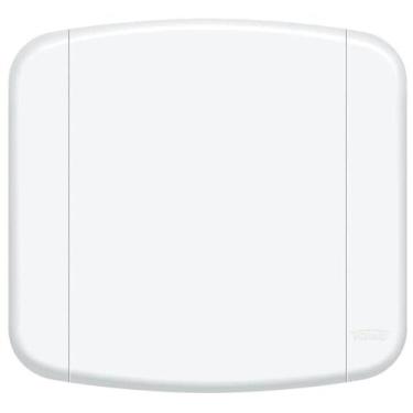 Imagem de Placa 4x4"" Cega Blanc Mais - 11439410 - Fame Placa 4x4 Cega Blanc+ - 