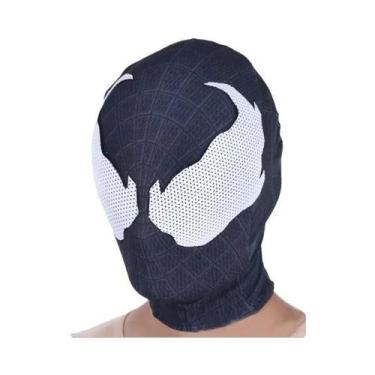 Imagem de Máscara Rorschach Ink Headgear Watchmen Para Halloween, Adereço De Cos