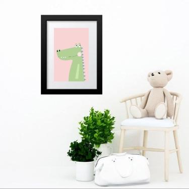 Imagem de Quadro Infantil Jacarezinho - 60x48cm