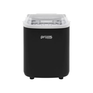 Imagem de Máquina de Gelo Praxis MGP12 12KG 24H 1 e 2L com Compressor Cesto e Pegador Preto 220V