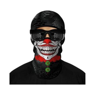 Imagem de Máscara De Ciclismo Masculina Com Estampa De Caveira Para Halloween, R