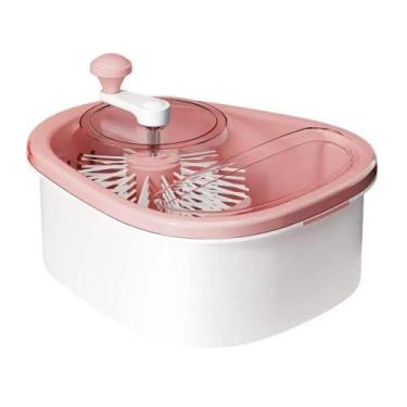 Imagem de Lavadora Manual De Alimentos Frutas Verduras Rosa - YAAY