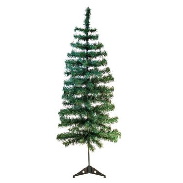 Imagem de Árvore de Natal Canadense Verde 120CM com Estrutura Firme e Durável em Ferro e Plástico...