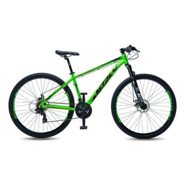 Imagem de Bicicleta KRW Aro 29 Alumínio 21 Velocidades MTB Shimano TZ Freio a Disco Suspensão Dia...
