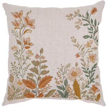 Imagem de Capa Almofada 50x50 Linho Wildflowers D - LA FAVORITTA AL