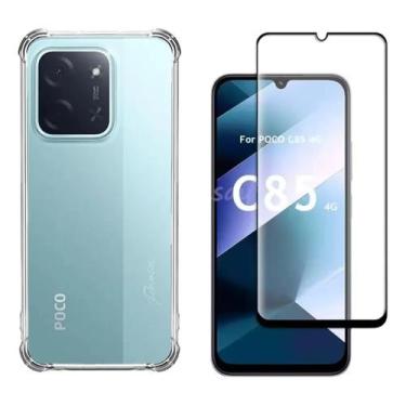 Imagem de Capinha Anti Impactos + Película Vidro 3d Para Xiaomi Poco C85 - LXL