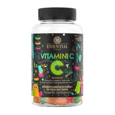 Imagem de Vitamini C Imunidade Infantil Gummy 60 gomas 180g Essential-Unissex